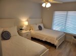 Downstairs Double Beds x 2 with full bathroom